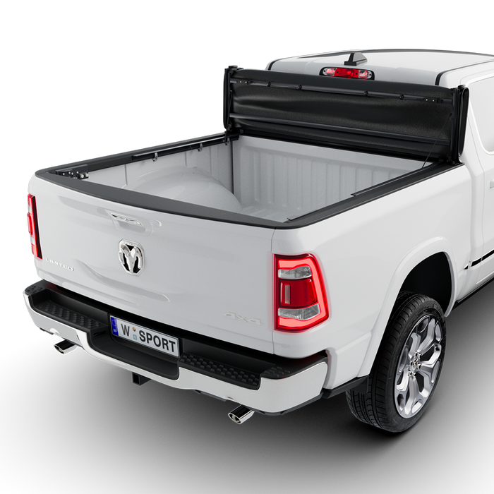 Worksport SC4 Quick Latch Full Bed Access Soft Tonneau Cover For 2009-2026 Dodge RAM 1500 5'7" Bed - 2927250