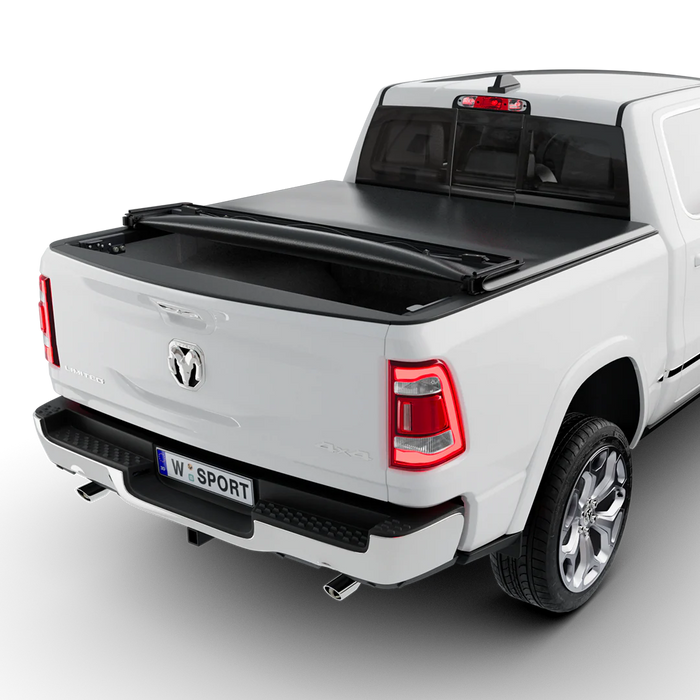 Worksport SC4 Quick Latch Full Bed Access Soft Tonneau Cover For 2009-2026 Dodge RAM 1500 5'7" Bed - 2927250