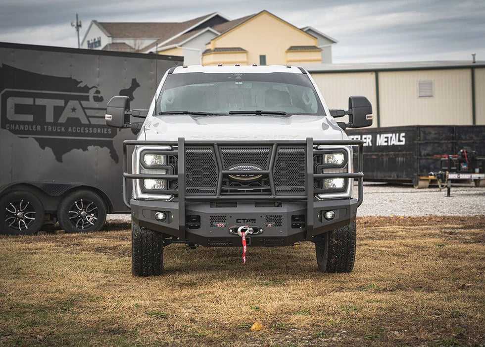 Chandler Full Guard Front Bumper For 2023-2026 Ford F250/F350 - 7000-5250