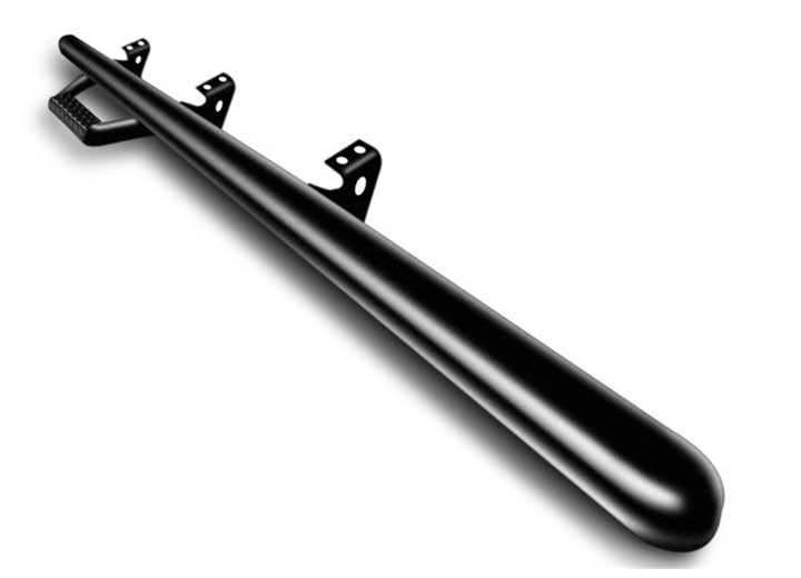 N-Fab Black Cab Length Nerf Bars For 2017-2026 Ford F-250/350 8' Bed