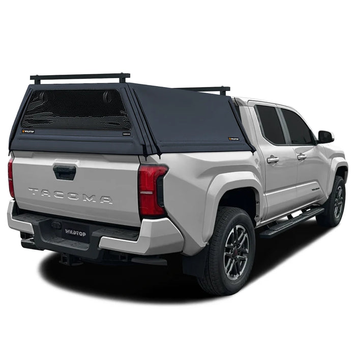 WildTop Soft Truck Cap For 2016-2023 3rd Gen Toyota Tacoma 6ft Bed (73.7 in)