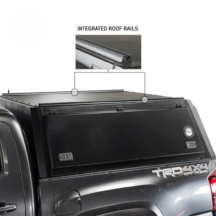 OVS Expedition Truck Cap For 2019-2023 Ford Ranger 5'1" Bed - 70100006