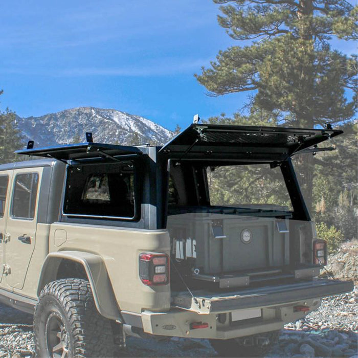 OVS Expedition Truck Cap For 2020-2025 Jeep Gladiator 5 Ft Bed - 70100003