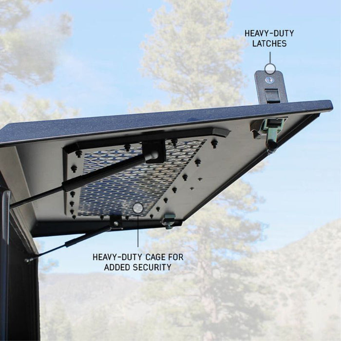 OVS Expedition Truck Caps - Full Wing Doors, Front and Rear Windows & 3rd Brake Light