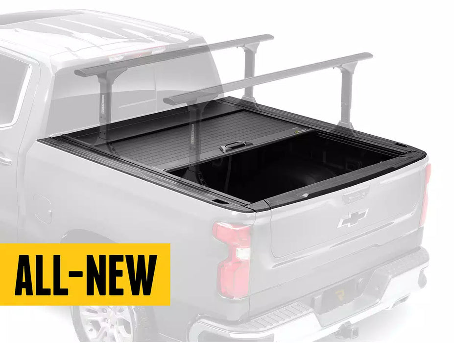 RealTruck FlushFit MRC-3000 Manual Retractable Tonneau Cover w/ T-Slot Rail For 07-21 Toyota Tundra 5'7" Bed - MRC30TO15A0