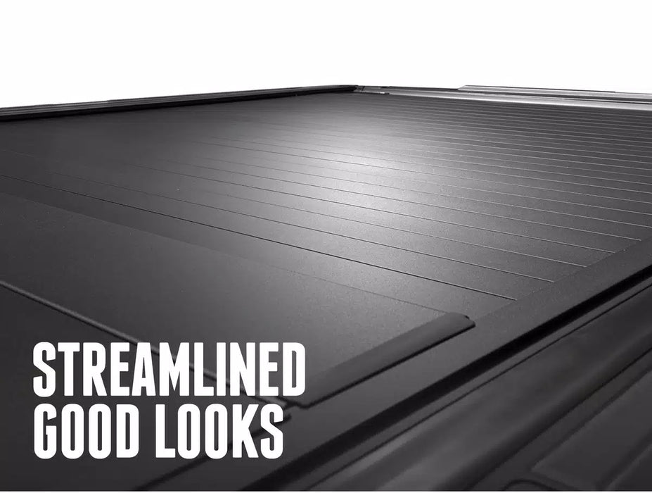 RealTruck FlushFit MRC-3000 Manual Retractable Tonneau Cover w/ T-Slot Rail For 07-21 Toyota Tundra 5'7" Bed - MRC30TO15A0