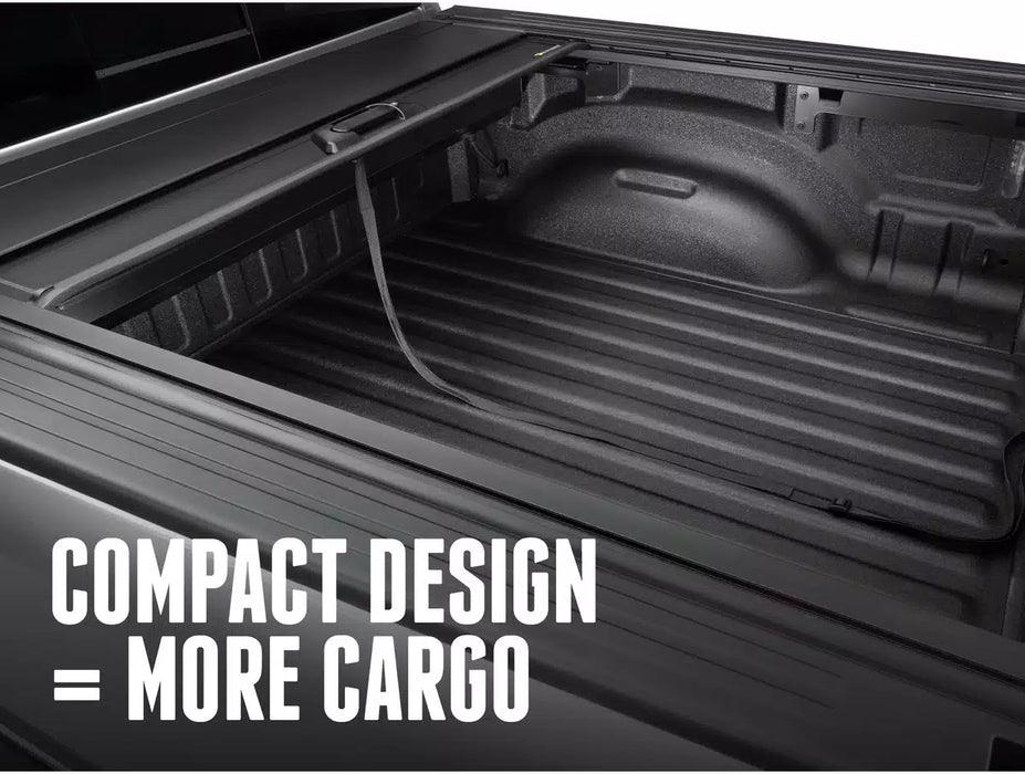 RealTruck FlushFit MRC-3000 Manual Retractable Tonneau Cover w/ T-Slot Rail For 07-21 Toyota Tundra 5'7" Bed - MRC30TO15A0