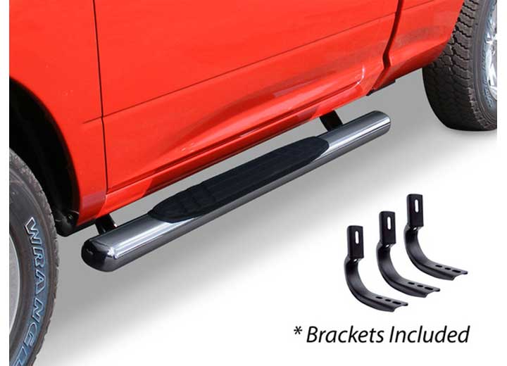 Go Rhino 4" O.E. Xtreme Nerf Bar For 2007-2017 Toyota Tundra 8' Bed