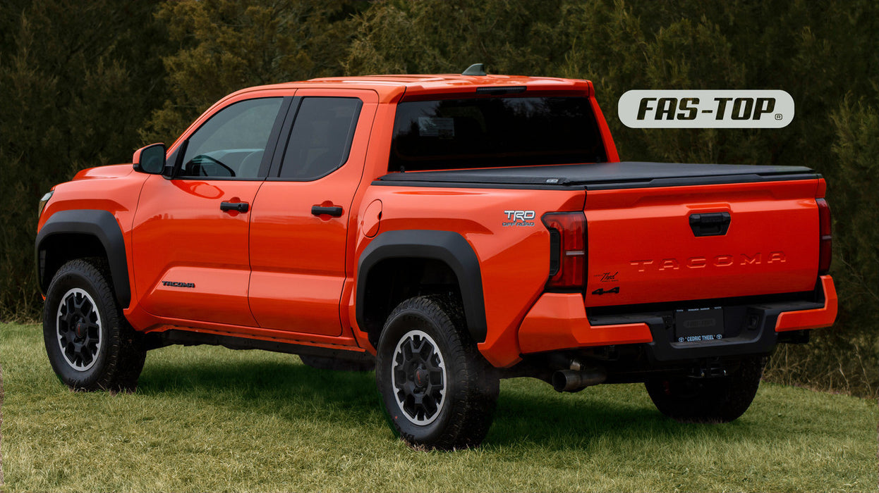 Fas-Top Traveler Sport | 2 in 1 Topper & Tonneau Cover For 2016-2023 Toyota Tacoma 5'1" Bed