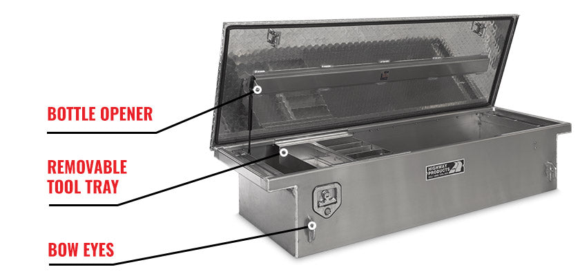 Highway Products Low Profile Tool Box - 70" x 13.5"