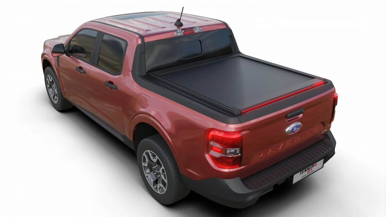 Tessera Roll+ Manual Retractable Tonneau Bed Cover For 22-26 Ford Maverick 4'4"  Bed - 5212062603234