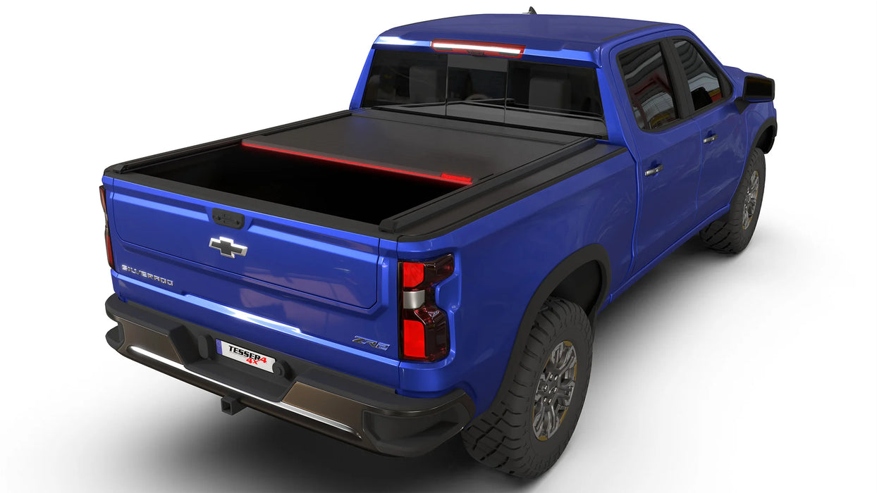 Tessera Roll+ Manual Retractable Tonneau Bed Cover For 14-26 GMC/Chevrolet Sierra/Silverado 1500 5'8"  Bed - 5212062602510