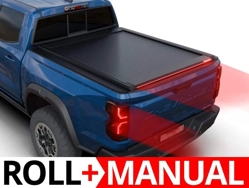 Tessera Roll+ Manual Retractable Tonneau Bed Cover For 23-26 GMC/Chevrolet Canyon/Colorado 5'2"  Bed - 5212062602992