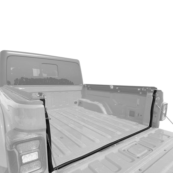 Fas-Top Traveler | 2 in 1 Topper & Tonneau Cover For 09-18 RAM 1500 & 10-18 RAM 2500/3500 6'4" Bed
