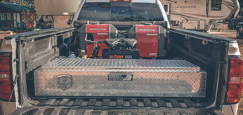 Highway Products 5th Wheel Partner Tool Box - 58" x 10.5" x 18"