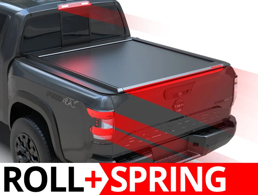 Tessera Roll+ Spring-Assisted Retractable Tonneau Bed Cover For 22-26 Nissan Frontier 5'  Bed - 5212062601841