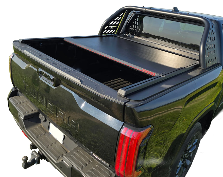 Tessera Roll+ Manual Retractable Tonneau Bed Cover For 07-21 Toyota Tundra 5'7"  Bed - 5212062602756