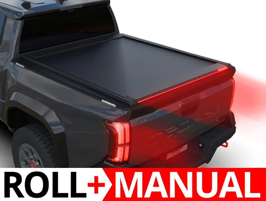 Tessera Roll+ Manual Retractable Tonneau Bed Cover For 24-26 Toyota Tacoma 6'2"  Bed - 5212062602961