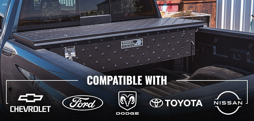 Highway Products Low Profile Tool Box - 70" x 13.5"