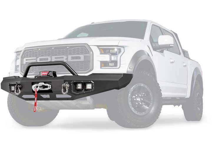 Warn Ascent Front Bumper For 2017-2020 Ford F-150 Raptor - 99850